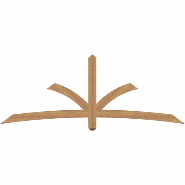 Ekena Millwork Davenport Timber Gable Bracket, Western Red Cedar, 84"W x 31"H x 3 1/2"D x 3 1/2"F, 9/12 Pitch GBW084X31X0404DAV00SWR - main
